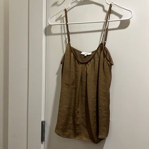 Vince gold brown cami